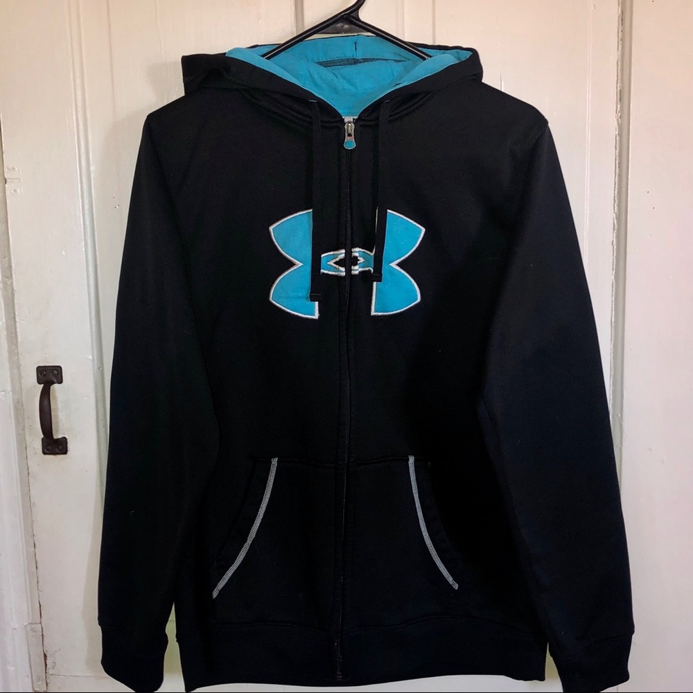 Full zip athletic hoodie